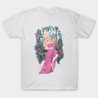 Sleeping Princess on a Swing T-Shirt